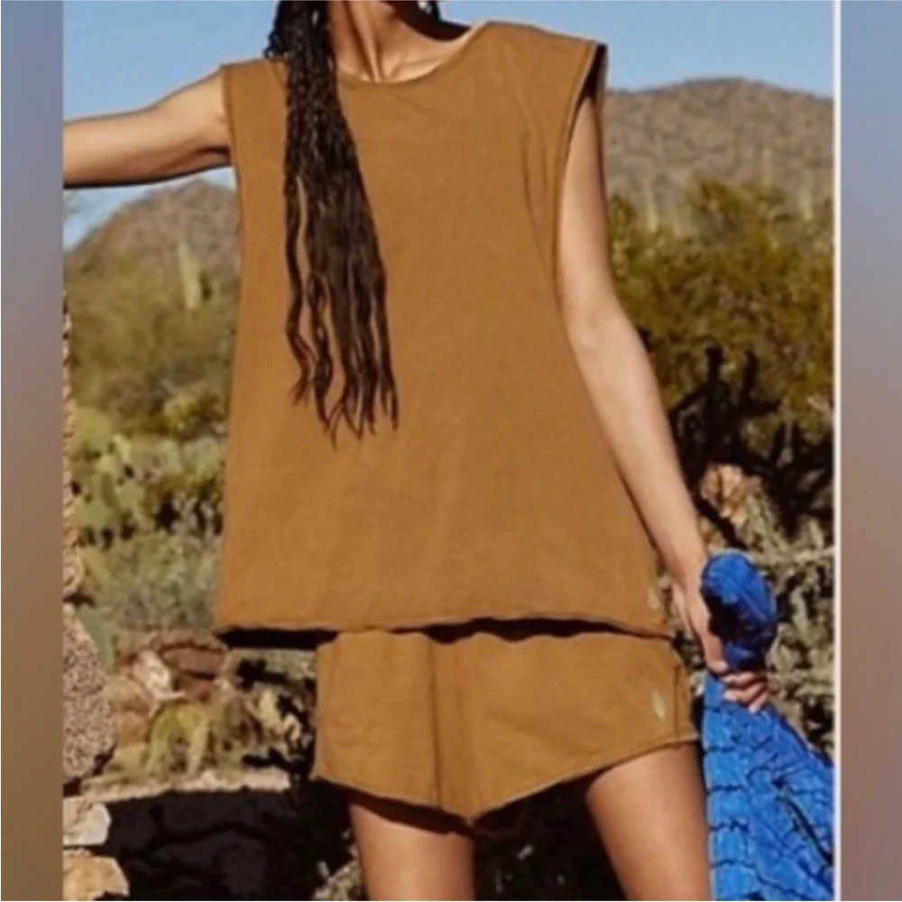 Free People Brown Sleeveless Top - Picture 6 of 12